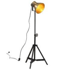 Vidaxl Stojací lampa 25 W staromosaz 35 x 35 x 65/95 cm E27