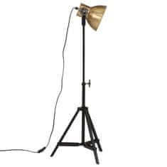 Vidaxl Stojací lampa 25 W staromosaz 35 x 35 x 65/95 cm E27