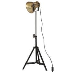 Vidaxl Stojací lampa 25 W staromosaz 35 x 35 x 65/95 cm E27