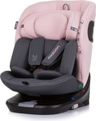 Chipolino Autosedačka Motion i-Size 40-150cm Isofix 360, Flamingo