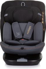 Chipolino Autosedačka Motion i-Size 40-150cm Isofix 360, Obsidian