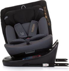 Chipolino Autosedačka Motion i-Size 40-150cm Isofix 360, Obsidian