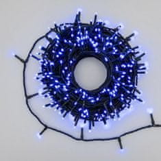 Xmas King XmasKing LED řetěz 25,7m 360 LED 30V venkovní, 8 programů plus časovač, modrá