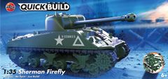 Airfix Sherman Firefly, Quick Build tank J6042, 1/35