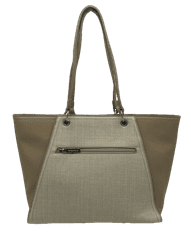 Marina Galanti shopping bag Xenie – bílá káva