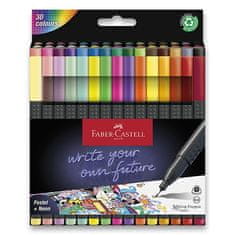 Faber-Castell Faber - Castel Sada popisovačů Grip 0,4 - 30 ks