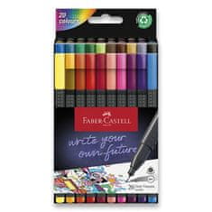 Faber-Castell Faber - Castel Sada popisovačů Grip 0,4 - 20 ks