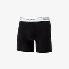 Calvin Klein Boxerky Modern Cotton Stretch Boxer Brief 3-Pack Black/ White/ Grey Heather S S Různobarevný