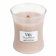 Woodwick WoodWick - Vanilla & Sea Salt Vase (vanilla and sea salt) - Scented candle 275.0g 