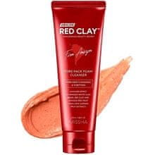 MISSHA Missha - Amazon Red Clay Pore Pack Foam Cleanser - Čisticí pěna s jílem 120ml 