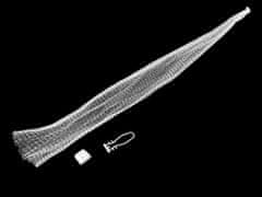 Kraftika 100sada ílá síťka k balení zboží s koncovkou k zavěšení