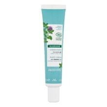 Klorane Klorane - Aquatic Mint Purity Cream ( smíšená a mastná pleť ) - Lehký hydratační krém 40ml 