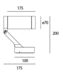 Artemide Artemide Obice - 19d 3000K - černá T430518W10