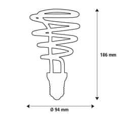 Segula Segula 55163 LED ART tajfun E27 10 W (42 W) 500 Lm 1.900 K