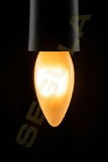 Segula Segula 55200 LED svíčka matná E14 3 W (26 W) 260 Lm 2.200 K