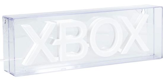 CurePink Stolní dekorativní lampa Xbox: Logo (30 x 10 x 5 cm)