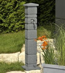 Prosperplast Zahradní sloupek s kohoutkem RAMON antracitový granit