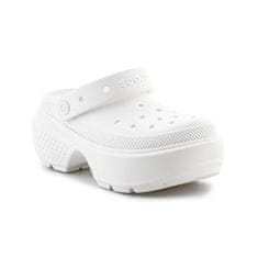 Crocs Dřeváky bílé 37 EU Stomp Clog