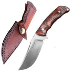 IZMAEL Outdoorový lovecký nůž MASTERPIECE Akira-Hnědá KP31410