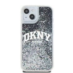 DKNY Originální kryt DKNY Liquid Glitter Big Logo DKHCP15MLBNAEK for Apple iPhone 15 Plus , barva černá