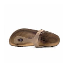 Birkenstock Pantofle béžové 36 EU Gizeh Leoi