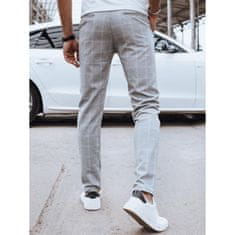 Dstreet Pánské volnočasové kalhoty MELLA světle šedé ux4386 s36