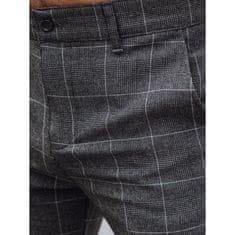 Dstreet Pánské volnočasové kalhoty OLLA tmavě šedé ux4396 s34