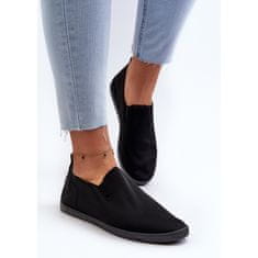 Dámské tenisové tenisky Slip-On Black velikost 36