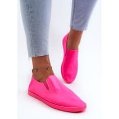 Dámské tenisové tenisky Slip-On Fuchsia velikost 36