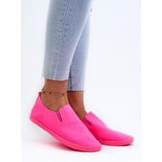 Dámské tenisové tenisky Slip-On Fuchsia velikost 36