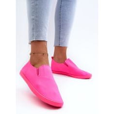 Dámské tenisové tenisky Slip-On Fuchsia velikost 36