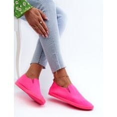 Dámské tenisové tenisky Slip-On Fuchsia velikost 36