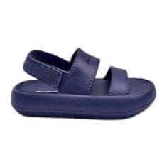Pěnové sandály ProWater na suchý zip Navy Blue velikost 33