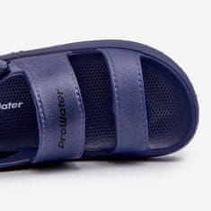 Pěnové sandály ProWater na suchý zip Navy Blue velikost 29