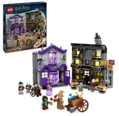 LEGO Harry Potter 76439 Ollivanderův obchod a Obchod madame Malkinové