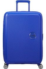 American Tourister Cestovní kufr Soundbox 67cm Modrý Cobalt Blue rozšiřitelný