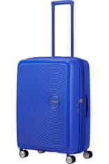 American Tourister Cestovní kufr Soundbox 67cm Modrý Cobalt Blue rozšiřitelný