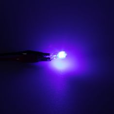 Stualarm COB LED T10 modrá, 12V, celosklo (95COB-T10-3blu) 2 ks