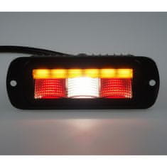 Stualarm LED světlo zadní sdružené + oranžové vystražné světlo, ECE R65 (wl-461BECE)