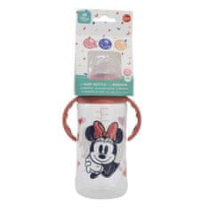 Stor Kojenecká láhev s držadly Minnie Mouse, 360ml, 10+, 10704