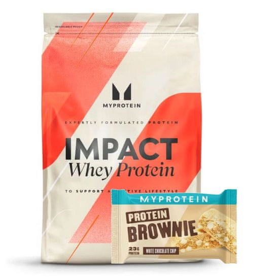 MyProtein Impact Whey Protein 1000 g Příchuť: Banán