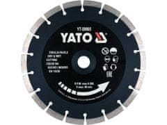 YATO Kotouč řezný diamantový segmentový 230 x 22,2 mm