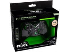 Esperanza gamepad Pirate černý EGG114K