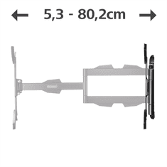 Hama nástěnný držák TV, 400x400, pohyblivý, prodloužený