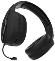 Zalman headset ZM-HPS700W / herní / náhlavní / bezdrátový / 50mm měniče / 3,5mm jack / černý