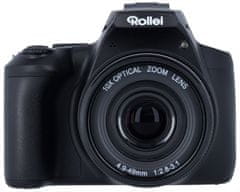 Rollei Powerflex 10x/ 8 MPix/ 10x zoom/ 3" LCD/ 1440p video/ Wi-Fi/ Černý