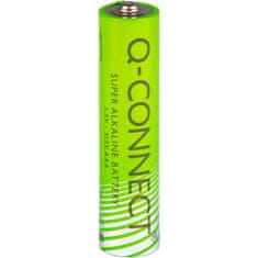 Q-Connect Alkalické baterie AAA, 1,5 V, LR03, 4 ks