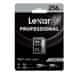 Lexar paměťová karta 256GB Professional 1667x SDXC UHS-II,(čtení/zápis:250/120MB/s) C10 V60 U3