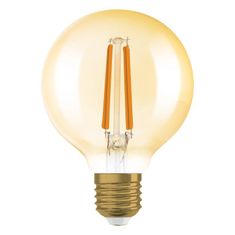 Osram LEDVANCE Vintage 1906 Globe 80 60 Filament DIM 7.2W 824 Gold E27 4099854137860