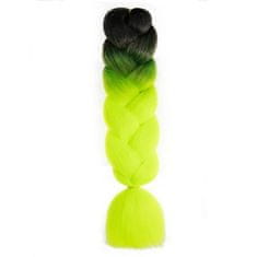 Flamenco Mystique Syntetické Ombre Vlasy pro Copánky, 100g, Délka 120 cm